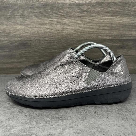 FitFlop Shoes - Fitflop Glitzy Superloafer Flats Womens Size 10 Slip On Shoes
